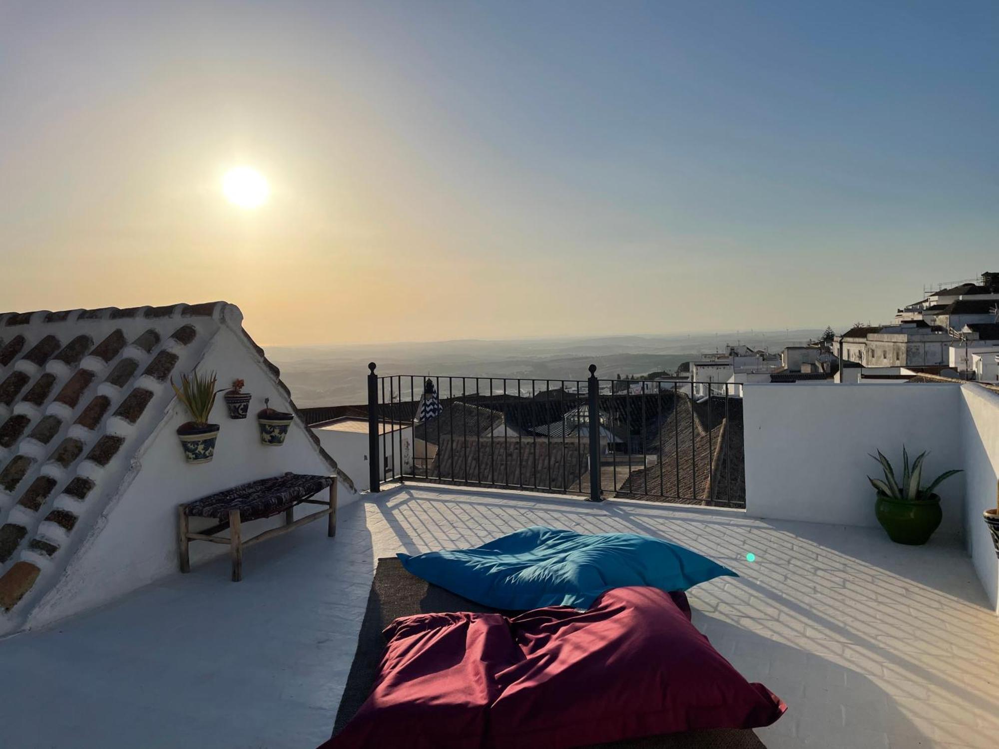 Bed and Breakfast Casa Antigua - Terraza Con Vistas Al Mar Medina-Sidonia Esterno foto